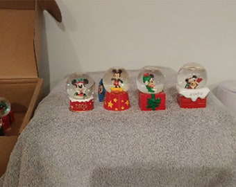 Disney Mini Snow globes