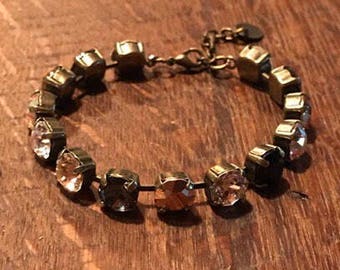 Cyber Monday- 8.5mm mixed neutrals bracelet