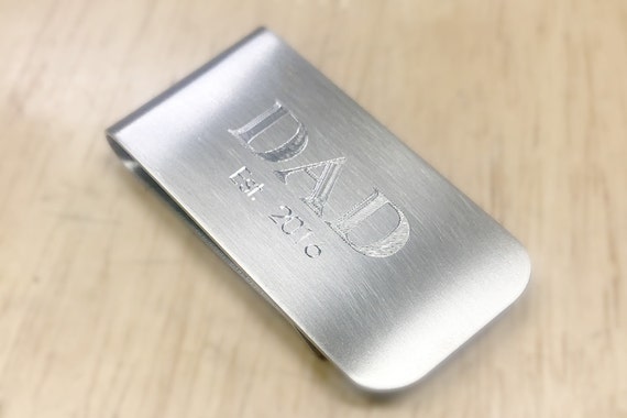 Lastly--the straight-up most useful gift that every dad needs--the money clip.