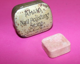 Collectable Nail Polishing Stone in Tin