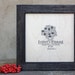 8x8 SQUARE Picture frame, INSTAGRAM Size, Unique Rustic Design, Natural Wood Photo frame, Stripy style, Handmade, Chose your COLOR