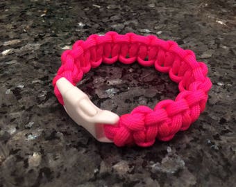 Breast Cancer Charity Paracord Bracelet