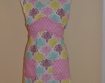 Geometric Chandelier Apron