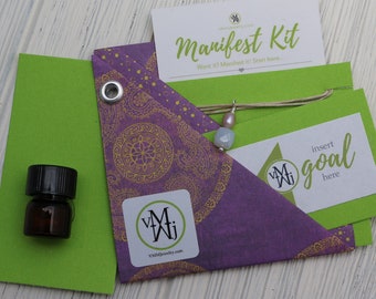 Blue Chalcedony Manifest Kit