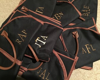 Personalized Men's Garment Bag - Groomsmen's Hanging Bag - Personalized Garment Bag - Hanging Bag - Suit Bag - Hanging Suit Bag