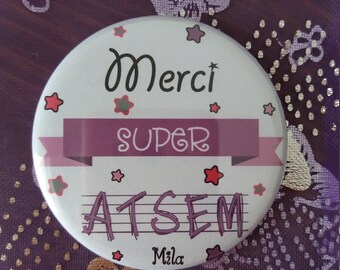 Pocket mirror "Thank you?"