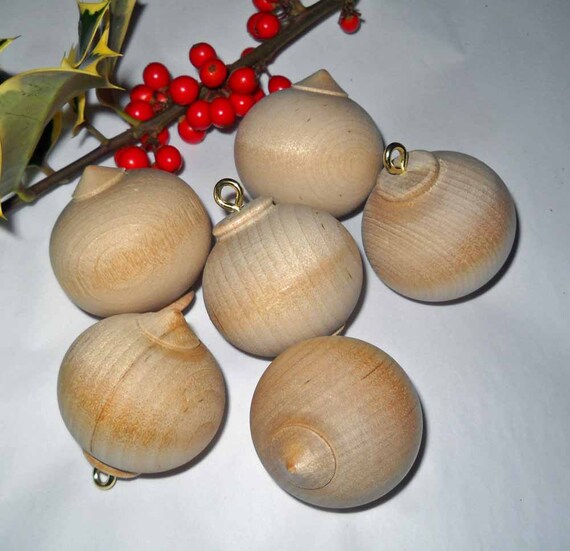 six turned wooden ornaments unfinished wooden ball christmas ornaments diy wood turnings from treetreasurescanada on etsy studio - Unfinished Wooden Christmas Ornaments six turned wooden ornaments unfinished wooden ball christmas ornaments diy wood turnings from treetreasurescanada on etsy studio - Unfinished Wooden Christmas Ornaments