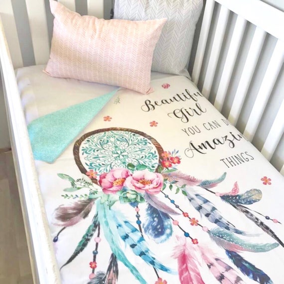 Dream Catcher Baby Bedding Baby Cot Crib Quilt Blanket Beautiful Girl Dreamcatcher Baby 2 Dream Catcher Baby Bedding Baby Cot Crib Quilt Blanket Beautiful Girl Dreamcatcher Baby 2