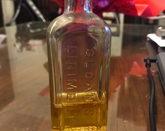 1920's Sloan's Linent Bottle