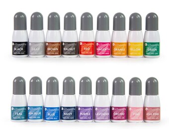 Silhouette Mint Ink - Mint Stamp Ink, Ink Bottles for Mint, Silhouette Ink for Mint, Stamp Ink for Mint, Special Ink, 5 ml bottle