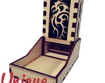 Forest Dragon Dice Tower