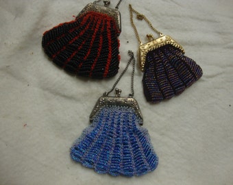 doll beaded purses