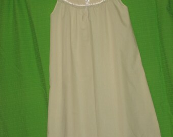 Pale Lemon Girls Nightie size 7