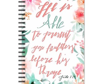 spiral bound notebook