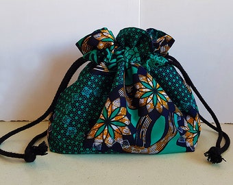 Small drawstring one skein project bag