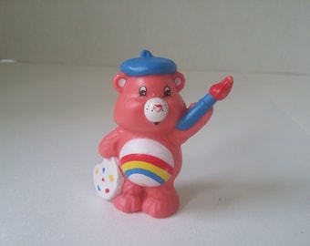 1980's Care Beat Cheer Bear PVC Figure