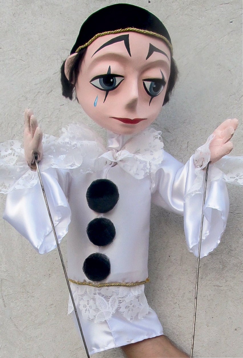 Rod Puppet. Professional handmade Puppet artdoll. Dolls and