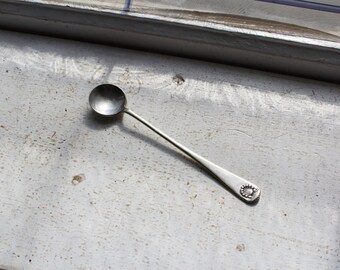 Vintage Silver Stirring Spoon M & H Silver Co