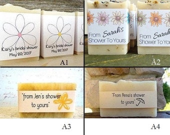 Personalized Labels, Bridal Shower, Baby Shower, Wedding Shower, Cigar Band, Soap Wrapper, Soap Wrap