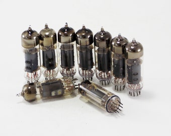 Gift for men glass vacuum tube antique lamp electronic tubes lot steampunk lamp vintage lamp Antique radio tubes for craft old radio part
