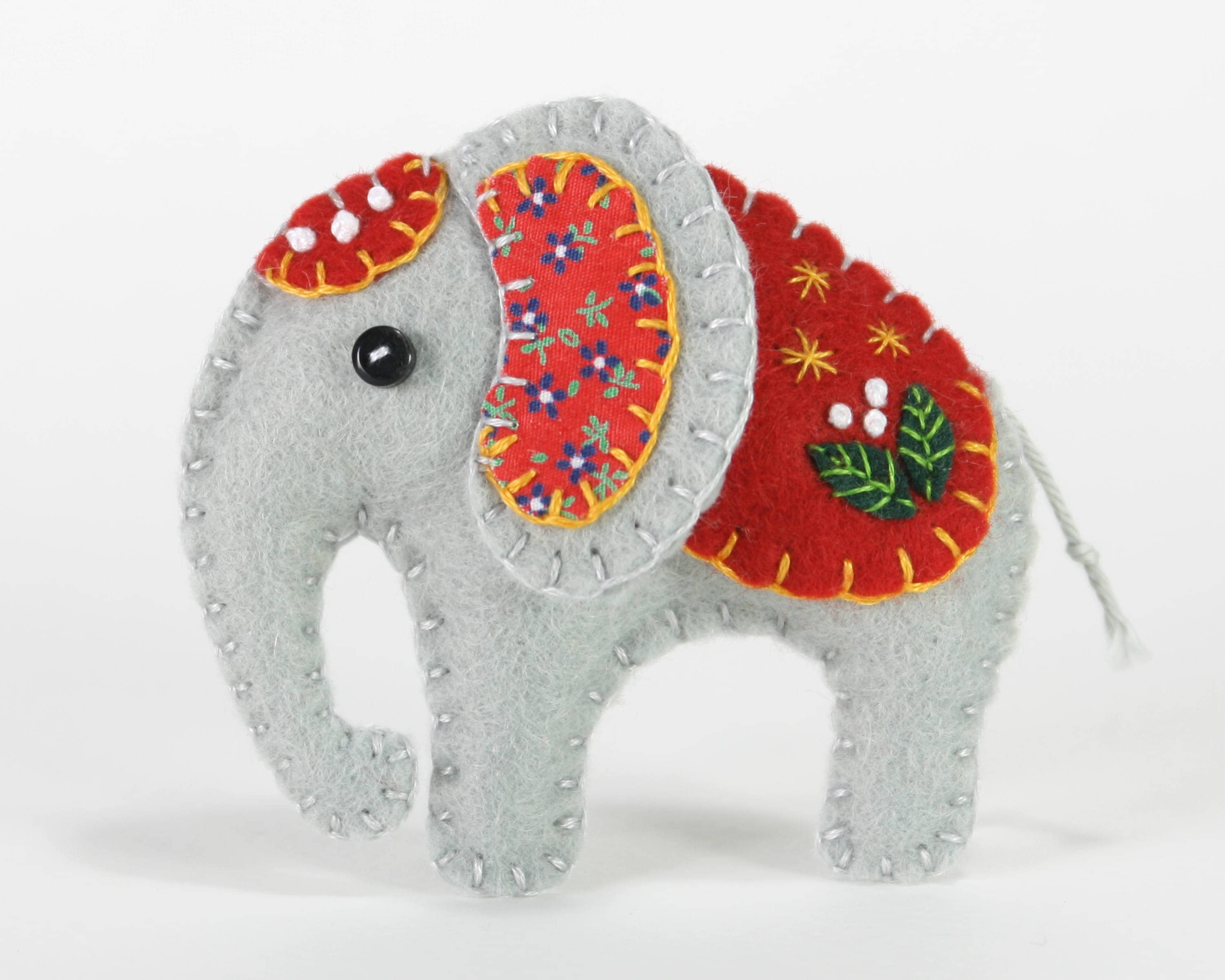 christmas elephant figurines