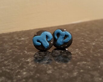 Aries In Space Stud Earrings