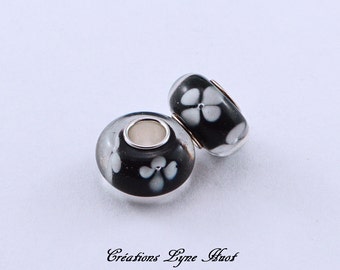 A choice 1, 3 or 5 Murano glass beads charm European style !