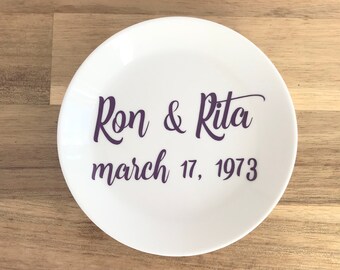 Personalized Ring Dish | Wedding Ring Dish | Jewelry Dish | Bridesmaids Gift | Wedding Gift | Engagement Gift | Bridal Shower Gift