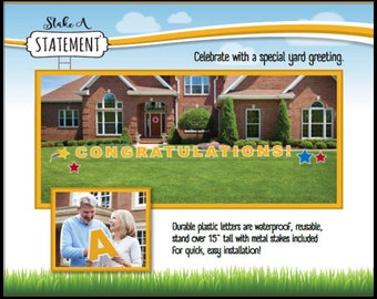 CONGRATULATIONS YARD GREETING