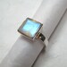 Silvershake Natural Rainbow Moonstone Pendant - 1.7 CT In 925 Sterling Silver With Celtic Knot Snowflake Design - View #4