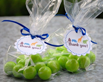 The Vintage Safari Collection - Fantastic Favor Tags with Bags from Mary Had a Little Party