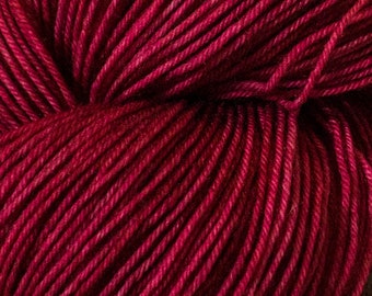Raspberry Beret Angus SW Merino/Nylon Approx 100grams