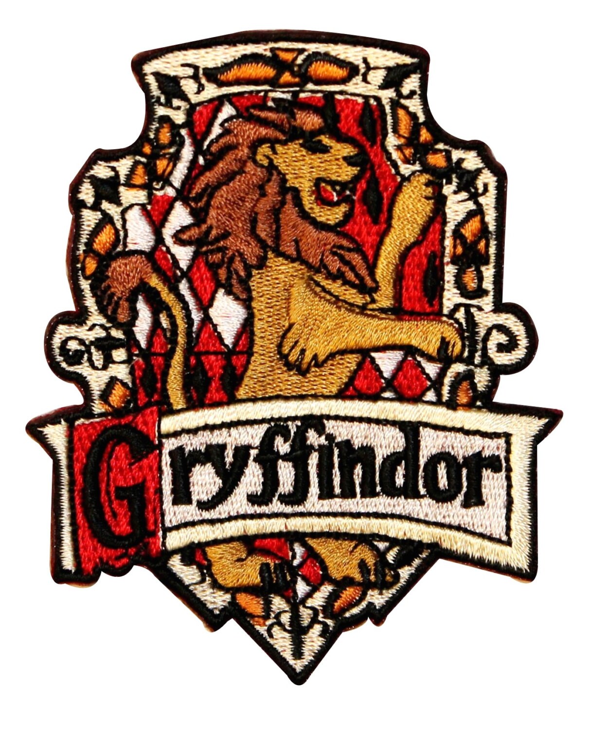Gryffindor Hogwarts House Crest Harry Potter Embroidered