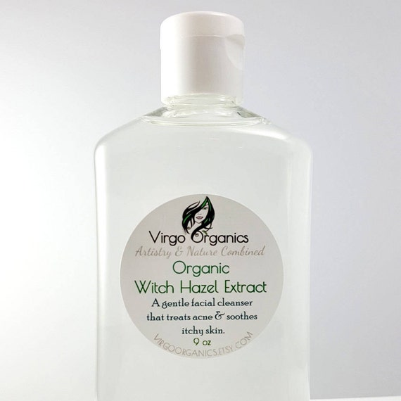 Organic Witch Hazel Extract / Facial Cleanser / Acne Fighter