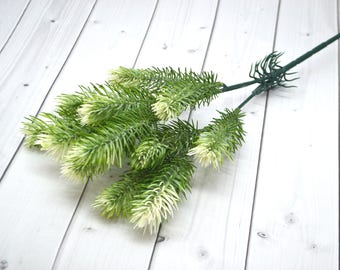 Christmas plant Wrapping gift Сhristmas tree Fake pine Сhristmas ornaments DIY Winter wreath Pine decor Farmhouse decor Rustic home decor