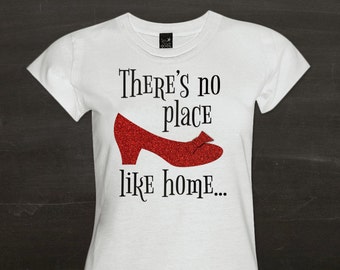 Ruby Slipper There's No Place Like Home SVG File Cutting Template