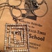 Vintage 1980s Necklace Rhinestone Square Windowpane Mobile