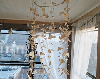 Hanging Sheet Music Paper Craft Mobile