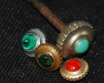 Assorted Watch pocket watch crowns Steampunk watch Parts Vintage Antique BG 59