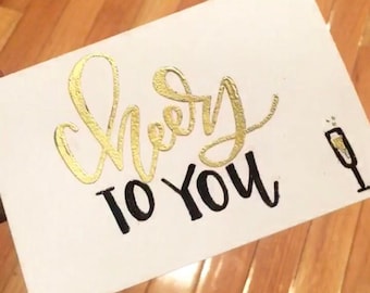 Custom Embossed Greeting Cards