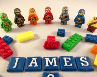 Edible Lego Ninjago Cake Topper decorations