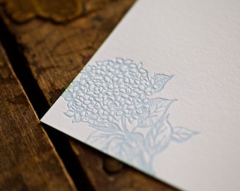 Hydrangea Note Cards