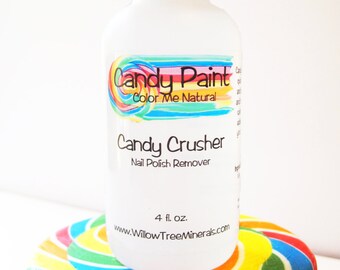 Candy Crusher - Natural Non-toxic Nail Polish Remover