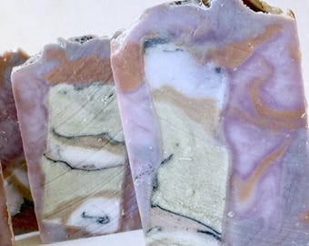 Triple Clay Natural Soap / Cold process soap / Artisan / Handmade
