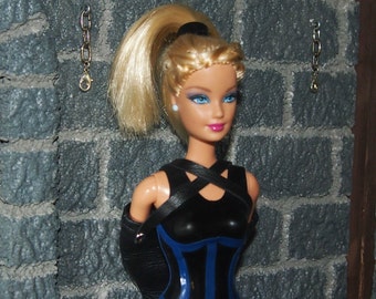 Doll BDSM leather armsleeve armbinder