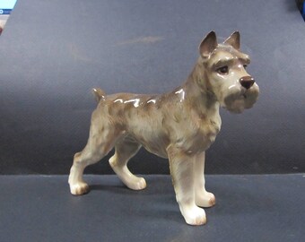 Vintage Wirehaired Fox Terrier dog
