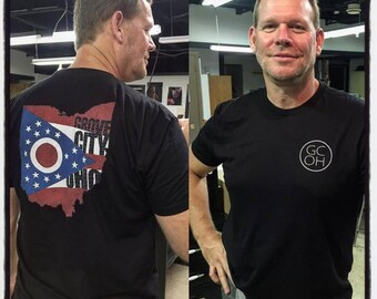 Grove City, Oho design printed on Next Level brand shirt. Portion of the sales are donated.