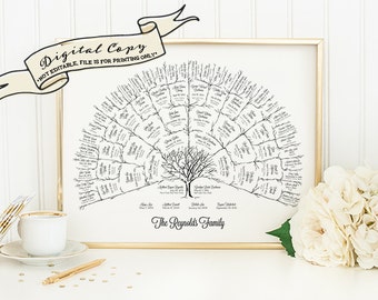 family tree genealogy descendant chart 5 generation pedigree chart