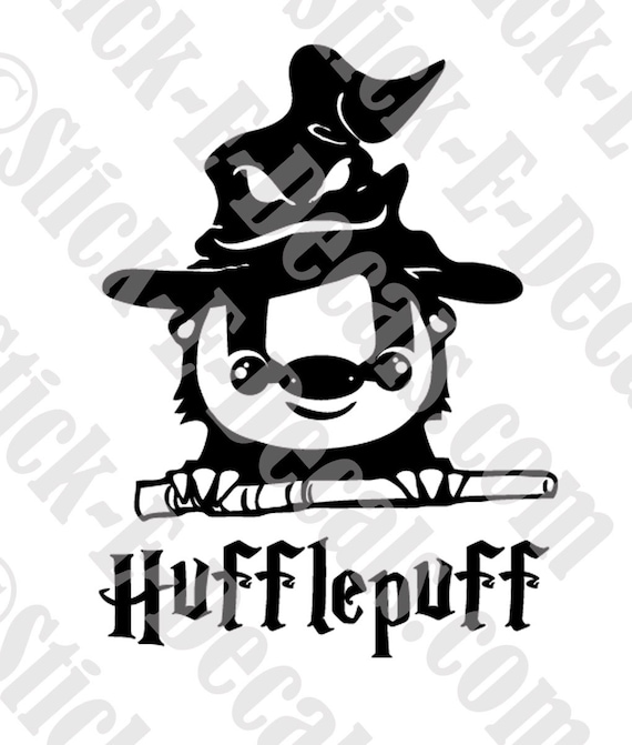 Cute Harry Potter Hufflepuff Badger Decal Sticker FREE USA