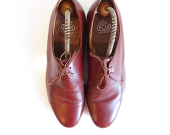 FOX in pelle vintage classico derby scarpe Taglie US 10